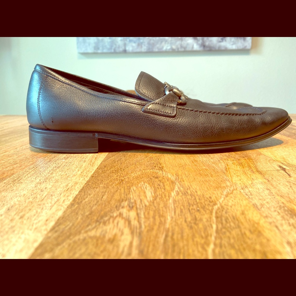 Salvatore Ferragamo black loafers